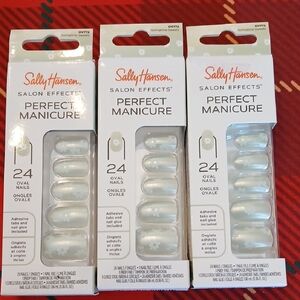 Sally Hansen White Perfect Manicure Nail Set